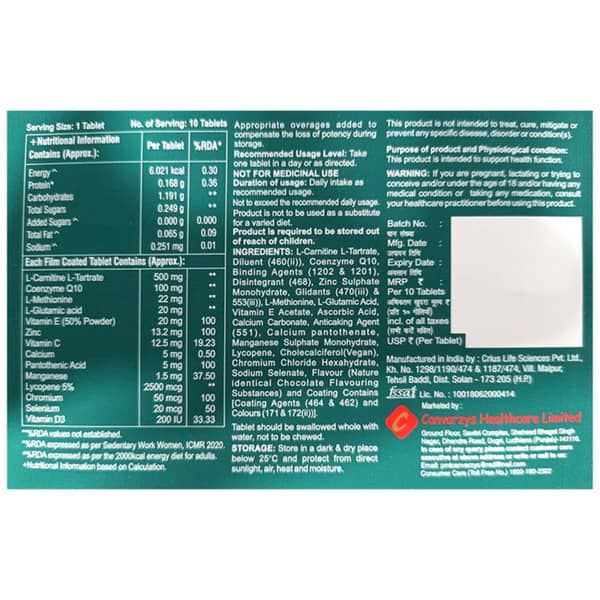 Lycocan Lq10 Strip Of 10 Tablets