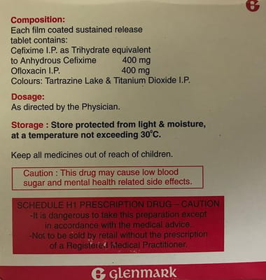 Milixim O Sr 400mg Tablet 5'S