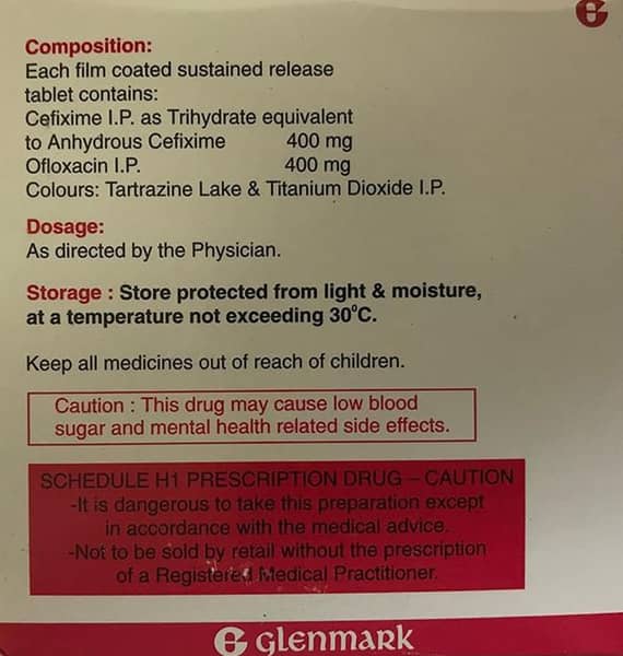 Milixim O Sr 400mg Tablet 5'S