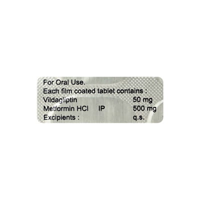 Vidamerz M 50/500mg Strip Of 15 Tablets