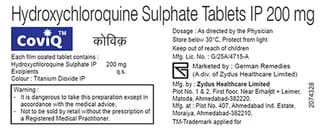 Coviq 200mg Strip Of 10 Tablets