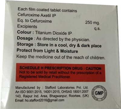 Cefudenz 250mg Strip Of 10 Tablets