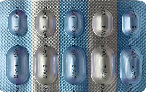 Silotime M 50mg Strip Of 10 Capsule And Tablet Combikit