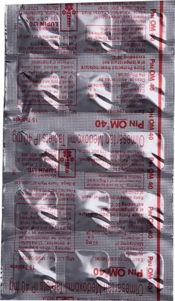 Pinom A 40mg Strip Of 15 Tablets