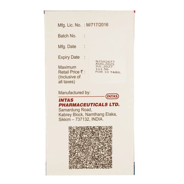 Empha 25Mg Strip Of 10 Tablets