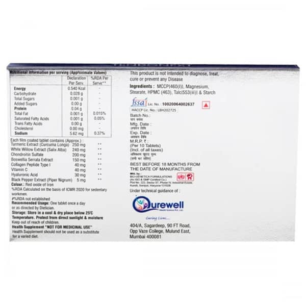 Tendonext Strip Of 10 Tablets