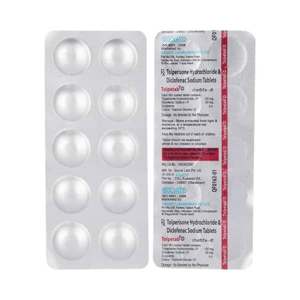 Tolpetab D Strip Of 10 Tablets