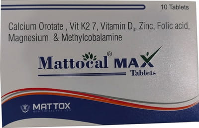 Mattocal Max Strip Of 10 Tablets