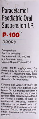 P 100 Bottle Of 15ml Drops