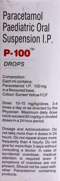 P 100 Oral Drops
