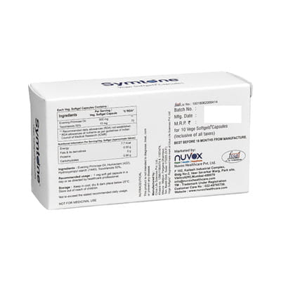 Symtone Sugar Free Strip Of 15 Capsules