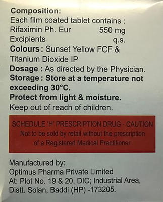 Rifabiz 550mg Strip Of 10 Tablets