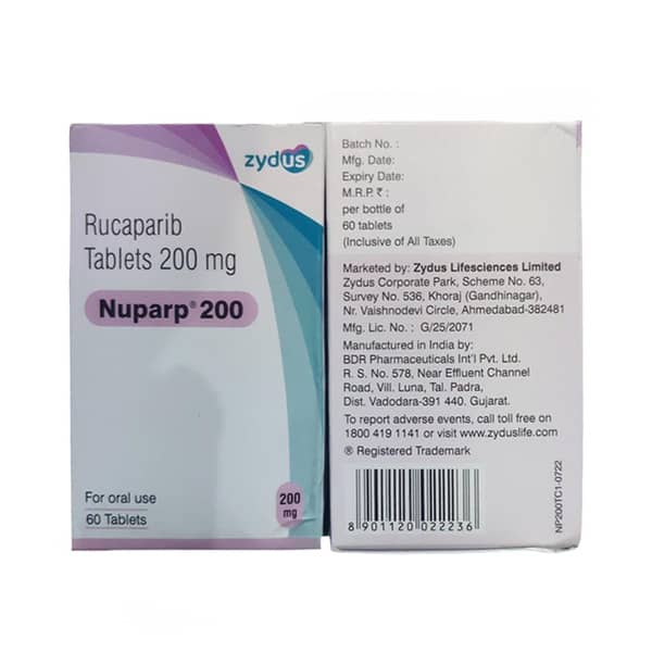 Nuparp 200Mg Bottle Of 60 Tablets