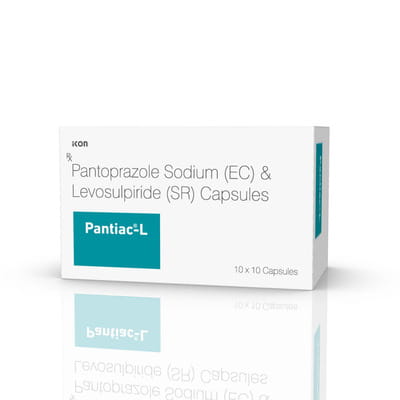 Pantiac L Strip Of 10 Capsules