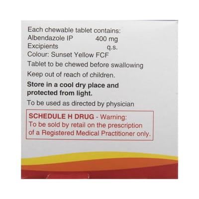 Zentel Strip Of 10 Tablets