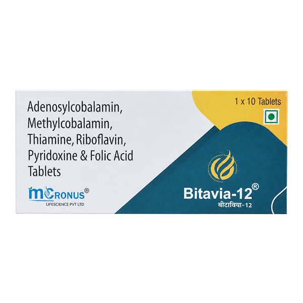 Bitavia 12 Strip Of 10 Tablets