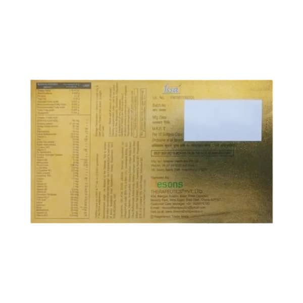 Bmg Gold Strip Of 10 Capsules