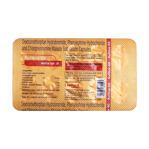 Kuftive Sg Strip Of 10 Softgel Capsules
