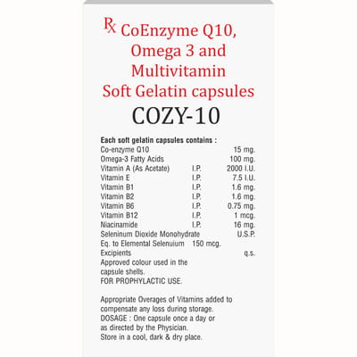 Cozy 10 Strip Of 10 Softgel Capsules