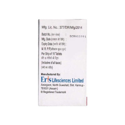 Crevast 40mg Strip Of 15 Tablets