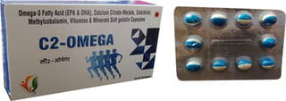 C2 Omega Strip Of 10 Capsules