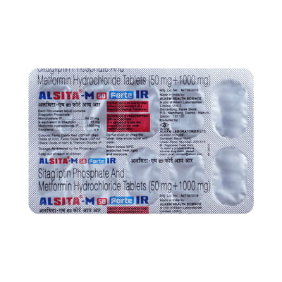 Alsita M 50mg Forte Ir Strip Of 10 Tablets