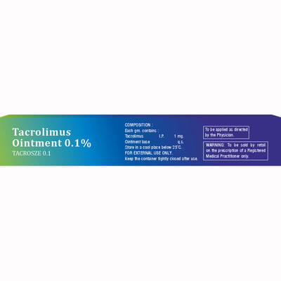 Tacrosze 0.1% Tube Of 10gm Ointment