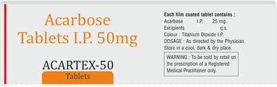 Acartex 50mg Strip Of 10 Tablets