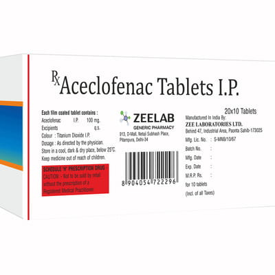 Asozen 100mg Strip Of 10 Tablets