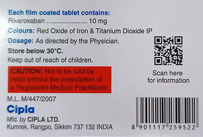 Rivazest 10mg Strip Of 14 Tablets