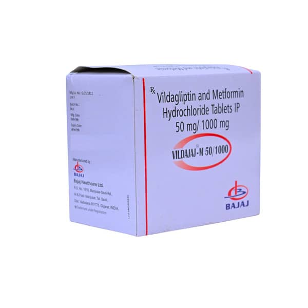 Vildajaj M 50/1000Mg Strip Of 15 Tablets