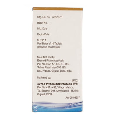 Empha S 25mg Strip Of 10 Tablets