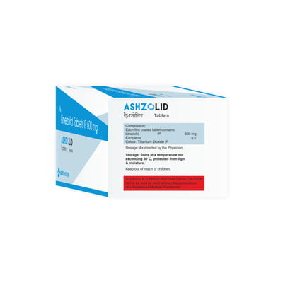 Ashzolid 600mg Strip Of 6 Tablets