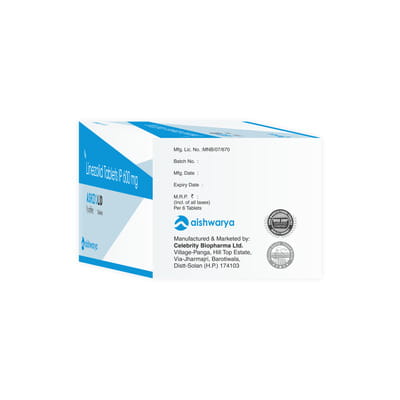 Ashzolid 600mg Strip Of 6 Tablets