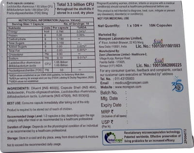 Intebact Strip Of 10 Capsules