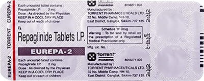 Eurepa 2mg Strip Of 15 Tablets