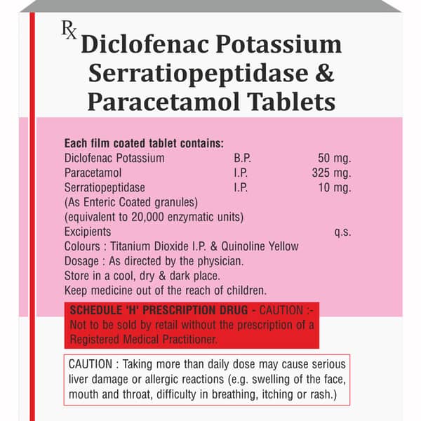 Dicamol Sr Plus Strip Of 10 Tablets