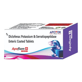 Apoflam+ Strip Of 10 Tablets
