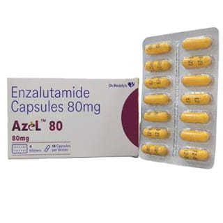 Azel 80 Strip Of 14 Capsules