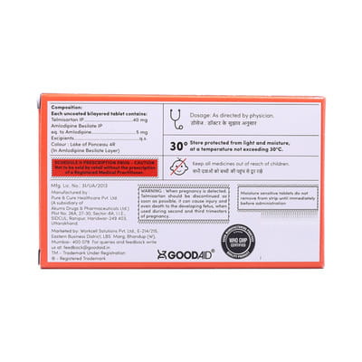 Aidsartan Am Strip Of 10 Tablets