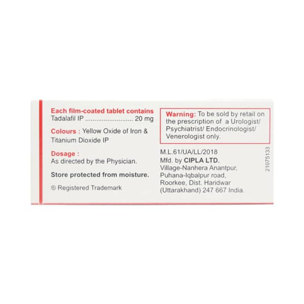 Tadafil 20 Tablet