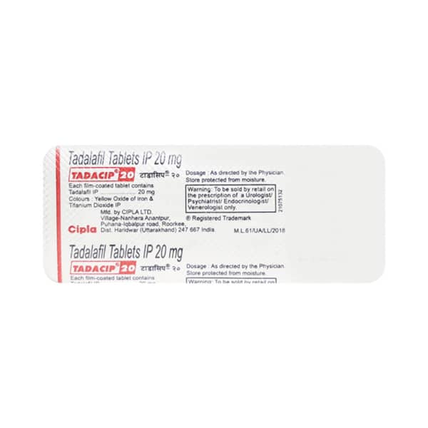 Tadafil 20 Tablet