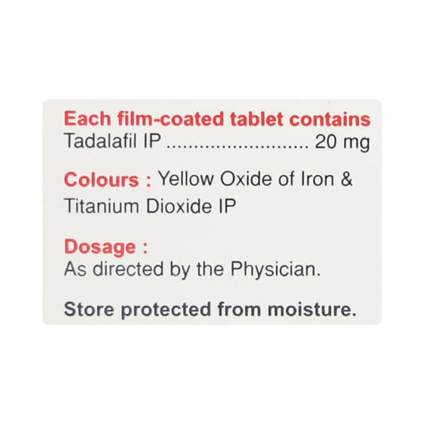 Tadafil 20 Tablet