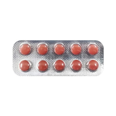 Telmikind Ln 40/10mg Strip Of 10 Tablets