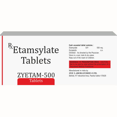 Zyetam 500mg Strip Of 10 Tablets