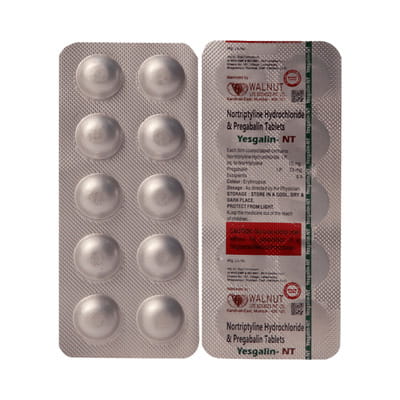Yesgalin Nt Strip Of 10 Tablets