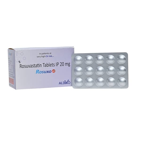 Rosuxo 20Mg Strip Of 15 Tablets