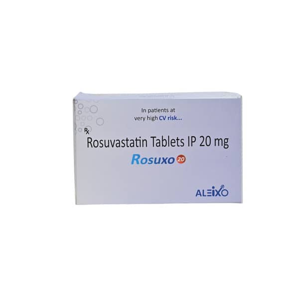 Rosuxo 20Mg Strip Of 15 Tablets