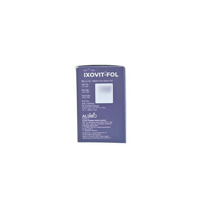 Ixovit Fol Strip Of 10 Softgel Capsules