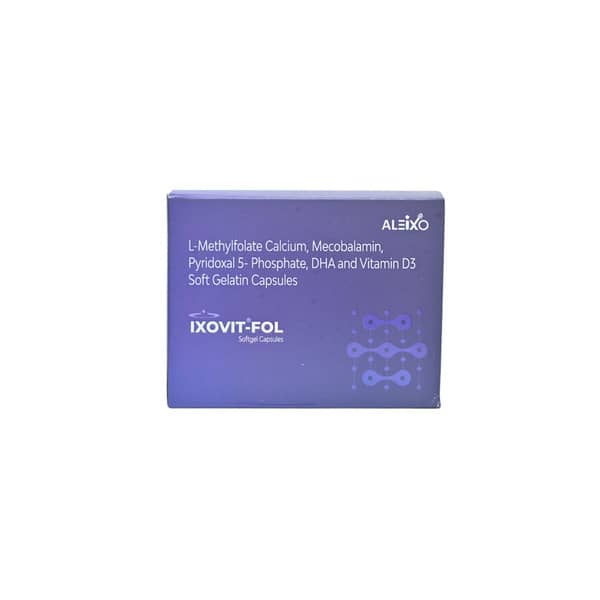 Ixovit Fol Strip Of 10 Softgel Capsules
